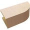 Ekena Millwork 6in. W x 8in. H x 16in. L Durham Woodgrain TimberThane Rafter Tail, Primed Tan RFTUR06X08X16DURRCPR - alternate 5